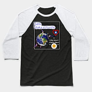 Turtle Birth Day Baseball T-Shirt